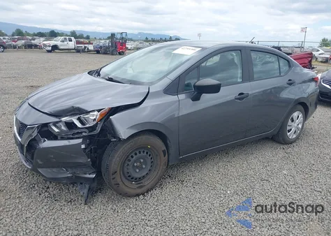 2020 Nissan Versa S Xtronic Cvt z USA, uszkodzony, nr VIN 3N1CN8DV5LL911745